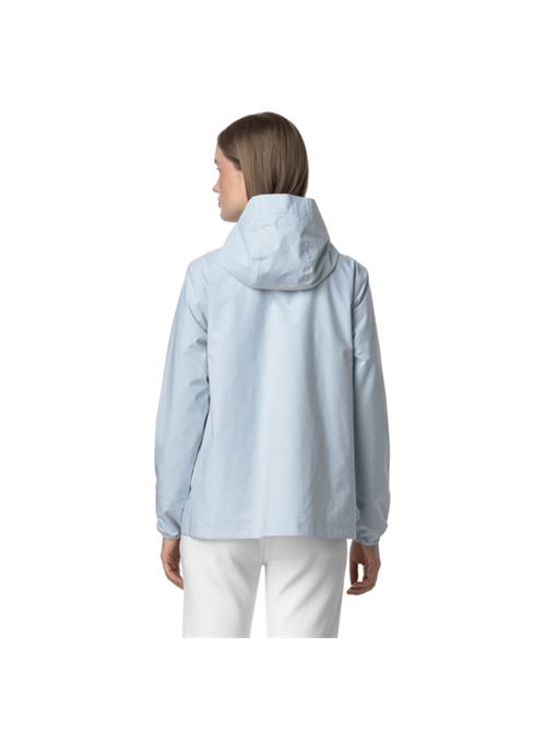 giacca impermeabile donna stretch celeste K-WAY | K31382W121